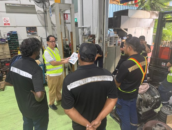 Safety Time out Event at Trans-Matic Pte Ltd