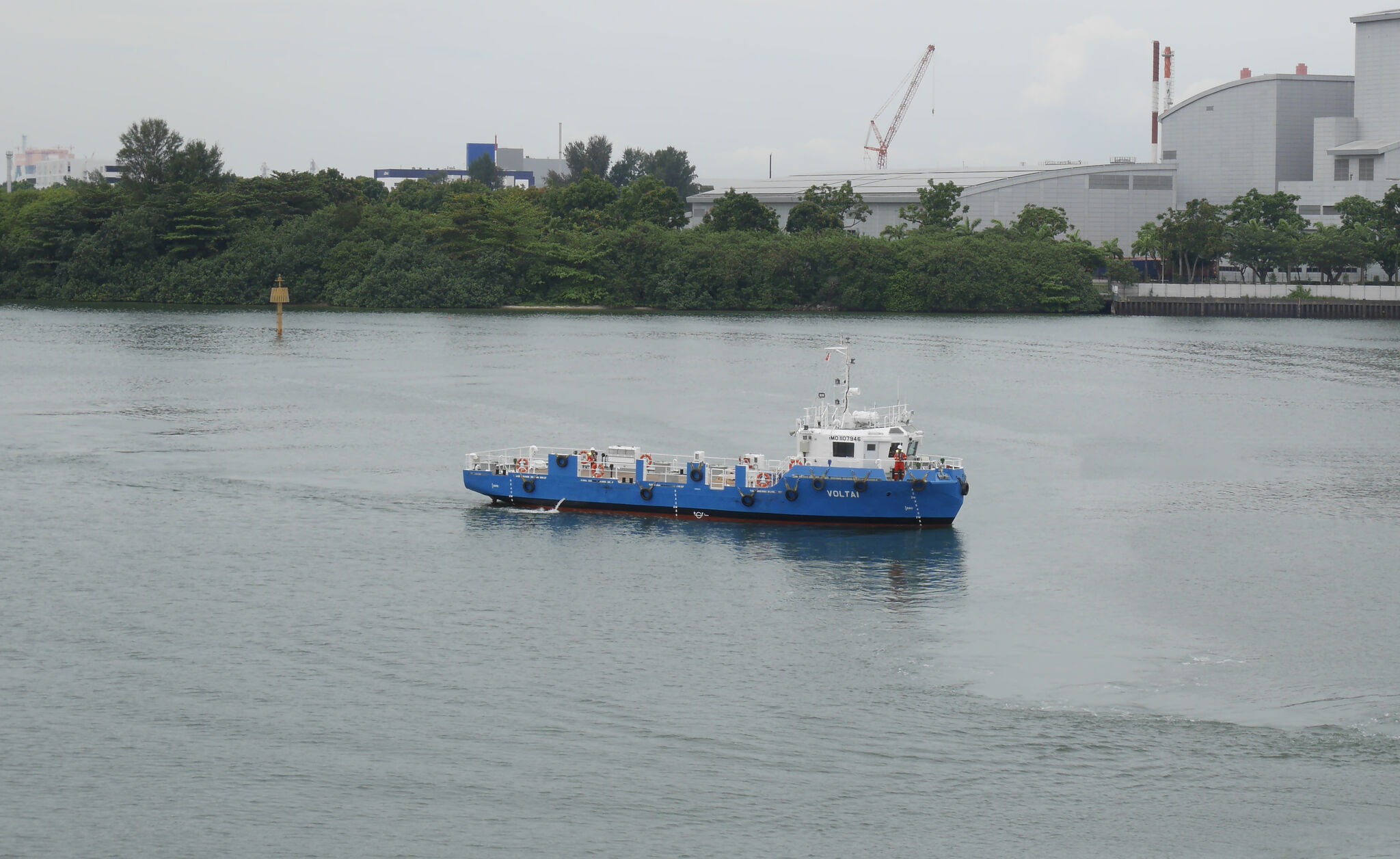 Naming of Voltai, Singapore’s largest electric supply boat