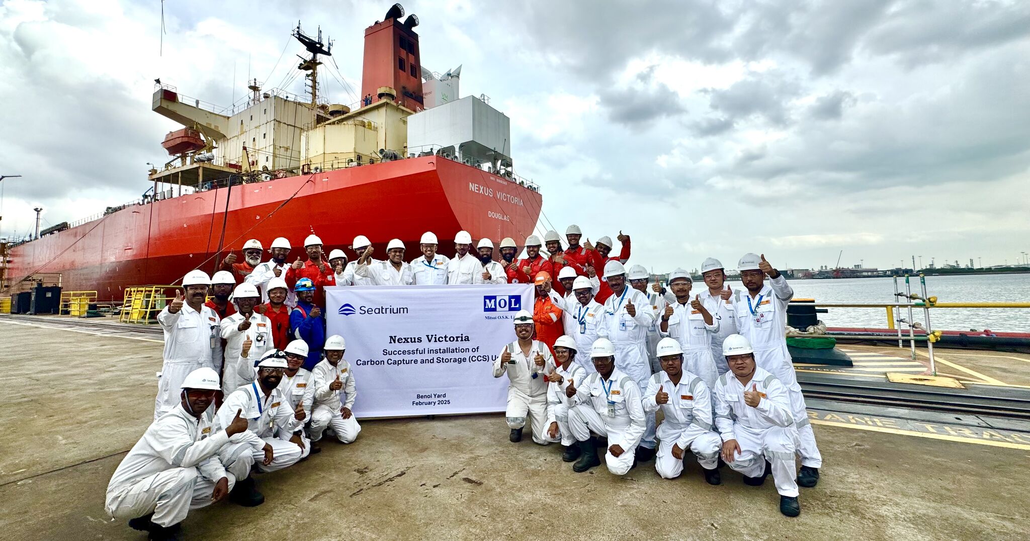 Seatrium delivers Nexus Victoria, first commercially fitted CO2 Capture System