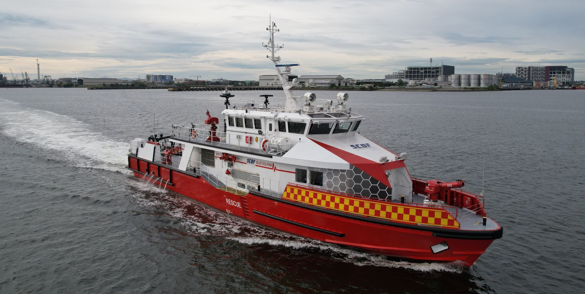 Penguin International Delivers a New Vessel to the Singapore Civil Defence Force (SCDF)